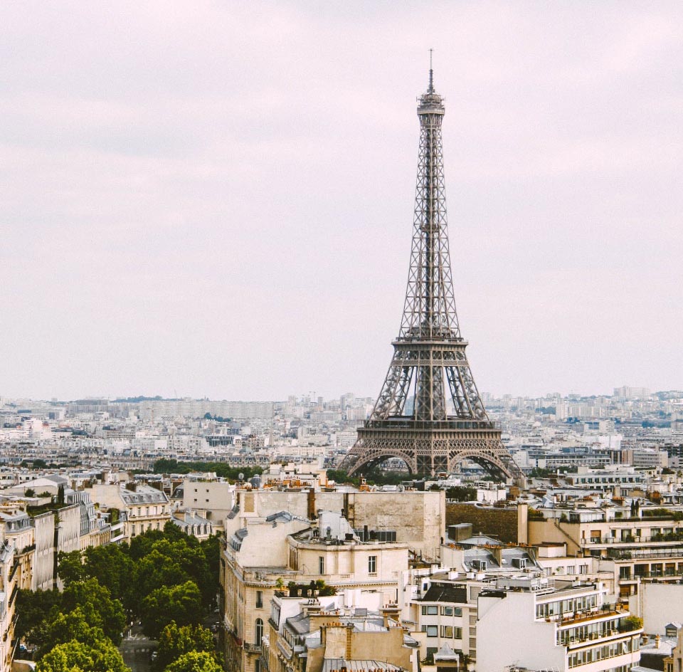 Iconic destination photo with dental tourism